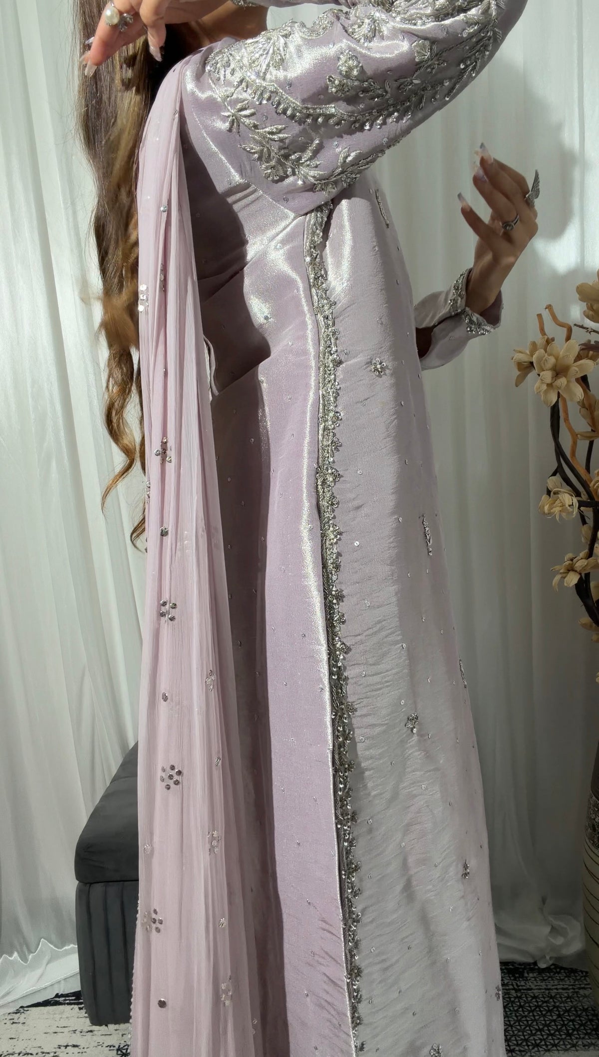 Elle lilac Shimmer