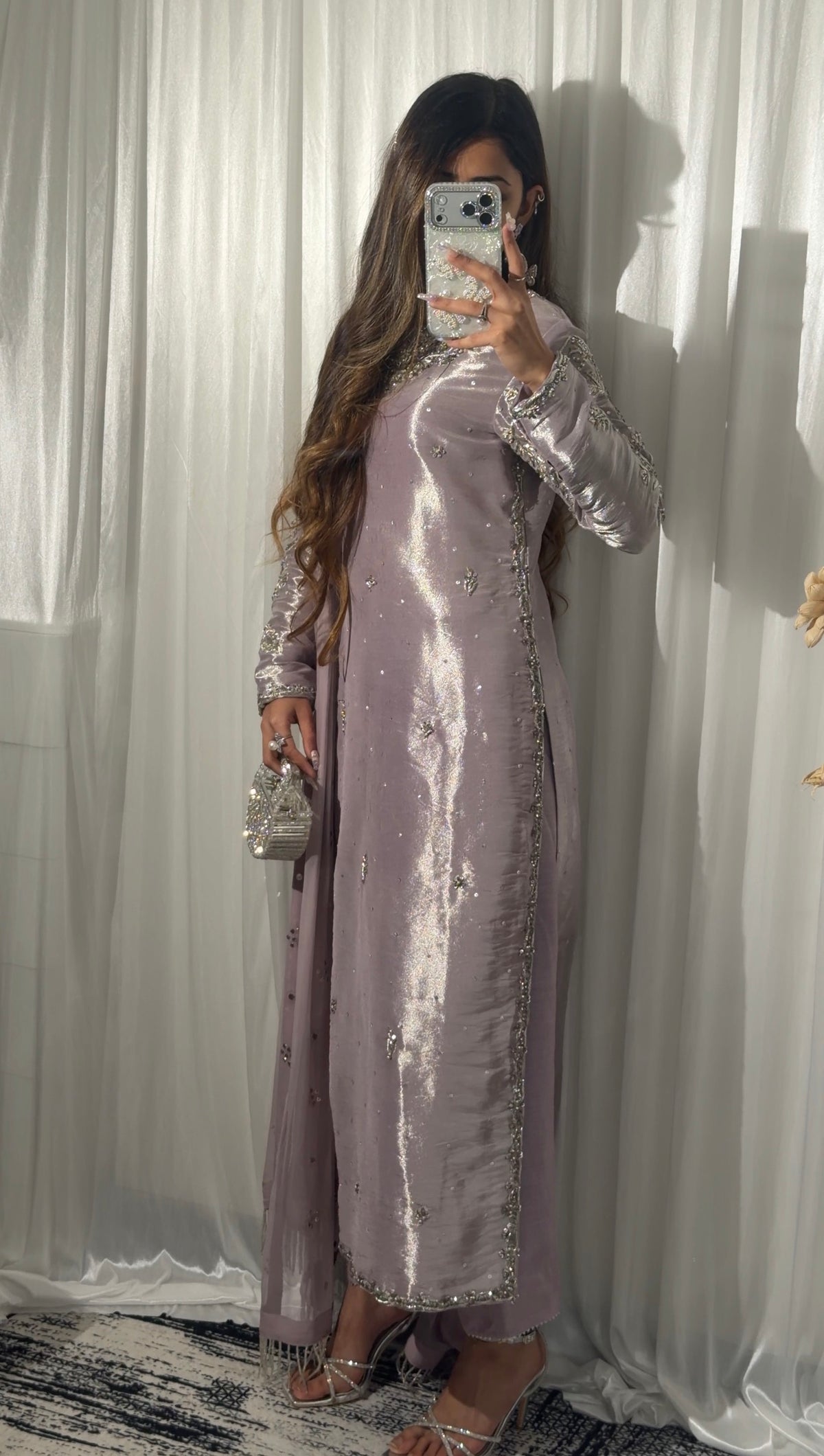 Elle lilac Shimmer